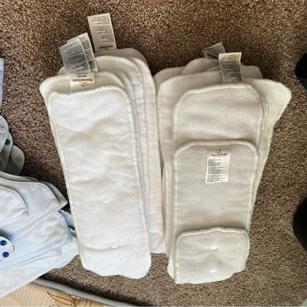 Mama Koala Reusable Cloth Diaper Covers & Inserts Set